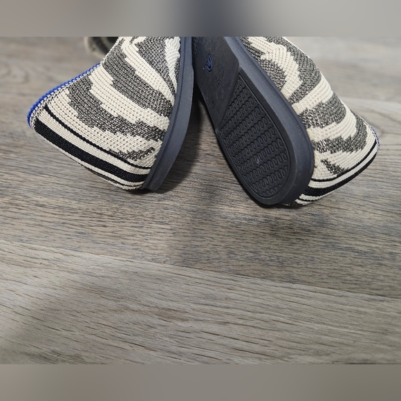 Rothy's The Loafer - Shimmer Zebra - Picture 6 of 7